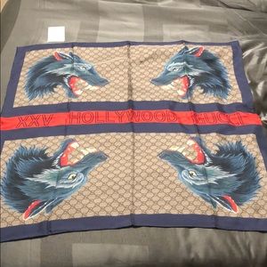 Gucci Web Silk Scarf